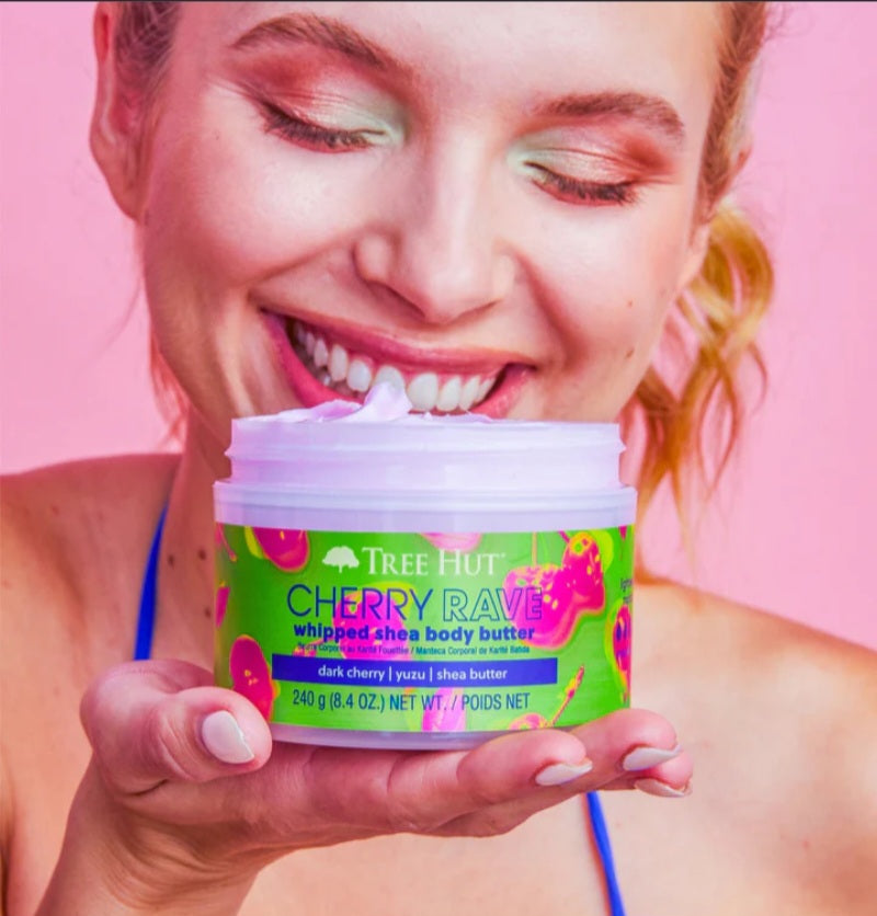 Treehut cherry rave whipped body butter