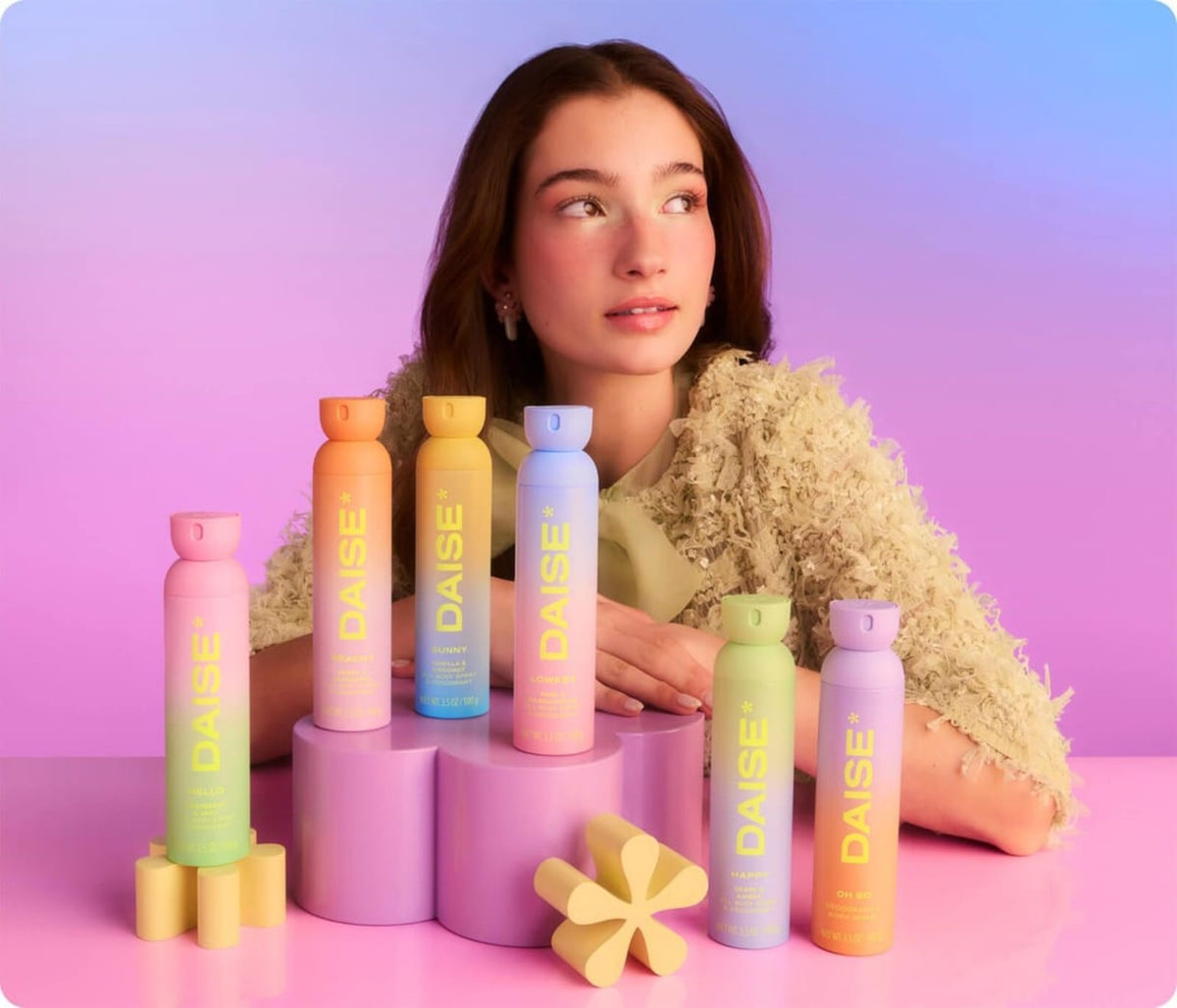 Daise All Body Spray and Deodorant Collection