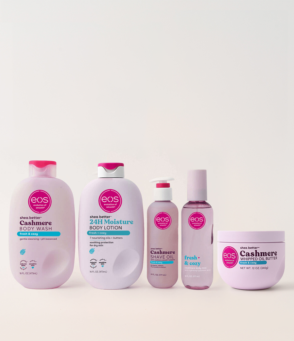 Fresh & Cozy Complete Routine range shown together