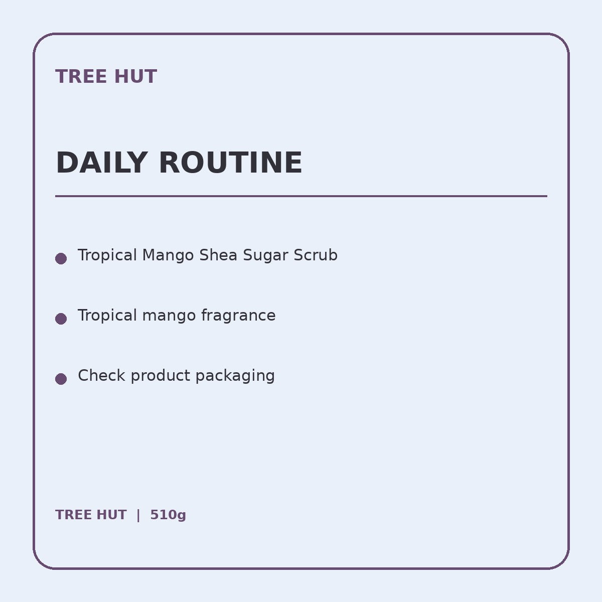mango scrub product information panel 4
