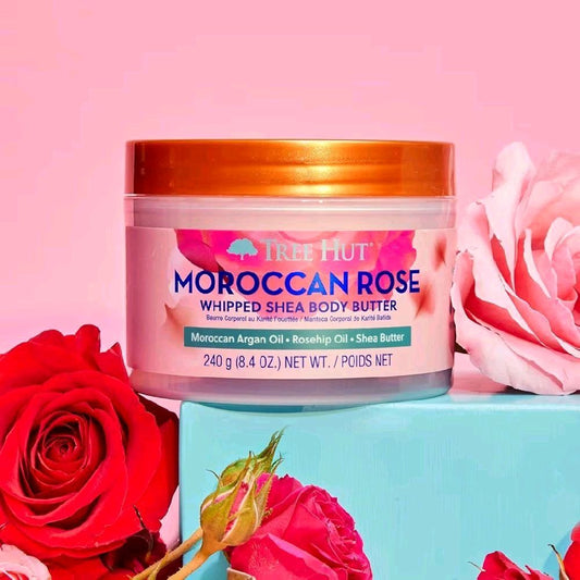 Tree Hut Moroccan Rose Whipped Shea Body Butter 240g