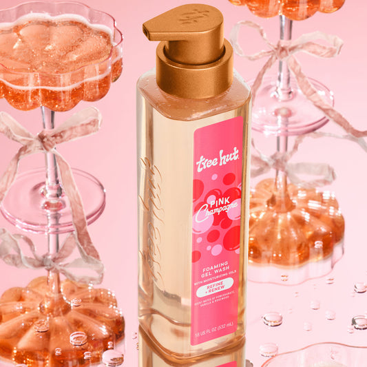 Tree Hut Pink Champagne Foaming Gel Wash 532ml