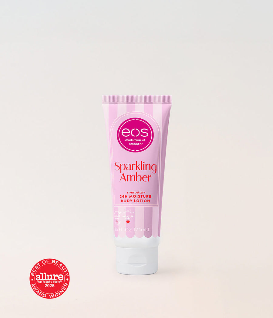 EOS Sparkling Amber Travel Body Lotion