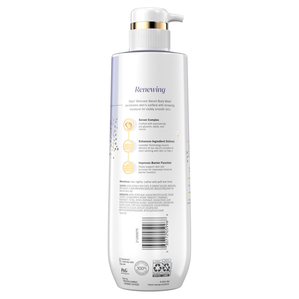 Olay Renewing Retinol Body Wash 591ml
