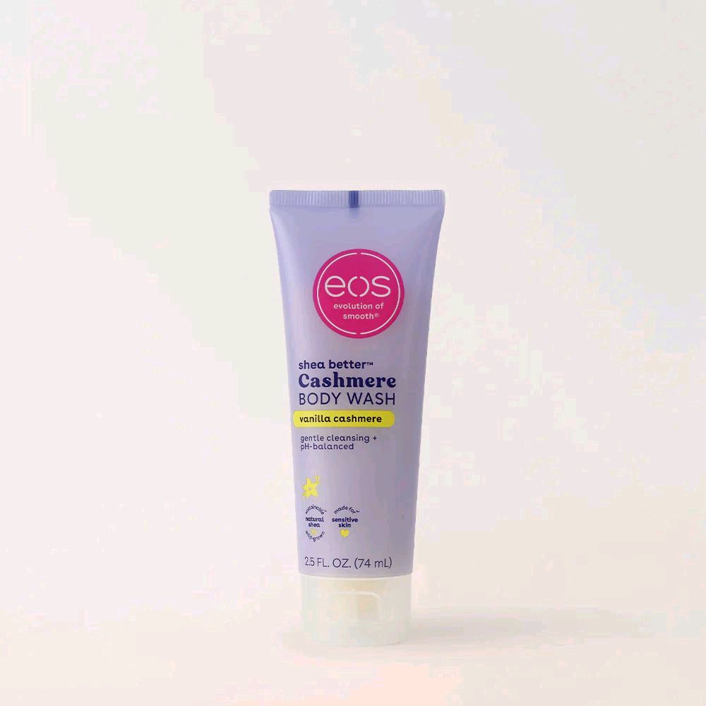EOS Vanilla Cashmere Travel Body Wash 74ml