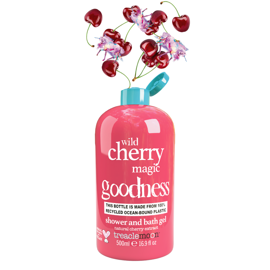 Treaclemoon Wild Cherry Magic Shower & Bath Gel 500ml