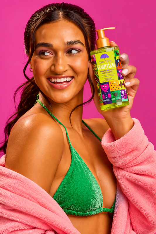 Tree Hut Frankenshine Serum-Infused Hand Wash lifestyle portrait
