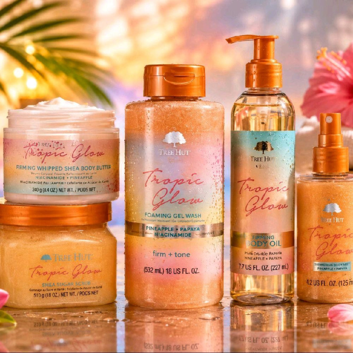 Tree Hut Tropic Glow collection
