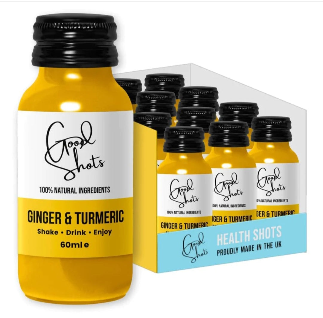 Unlocking the Power of Ginger & Turmeric Functional Shots: A Health Elixir Worth Explorin.