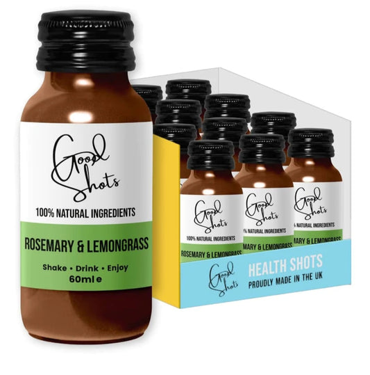 The Power of Rosemary & Lemongrass Functional Shots - Box of 12