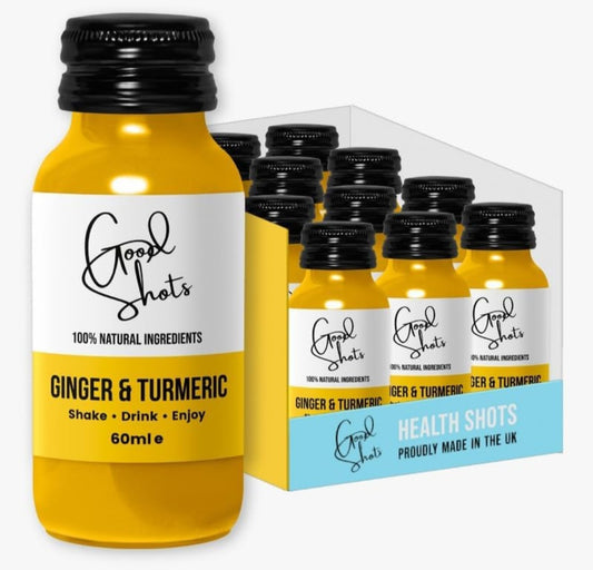 Unveiling the Power Duo: The Good Shots - Ginger and Turmeric Health Shot