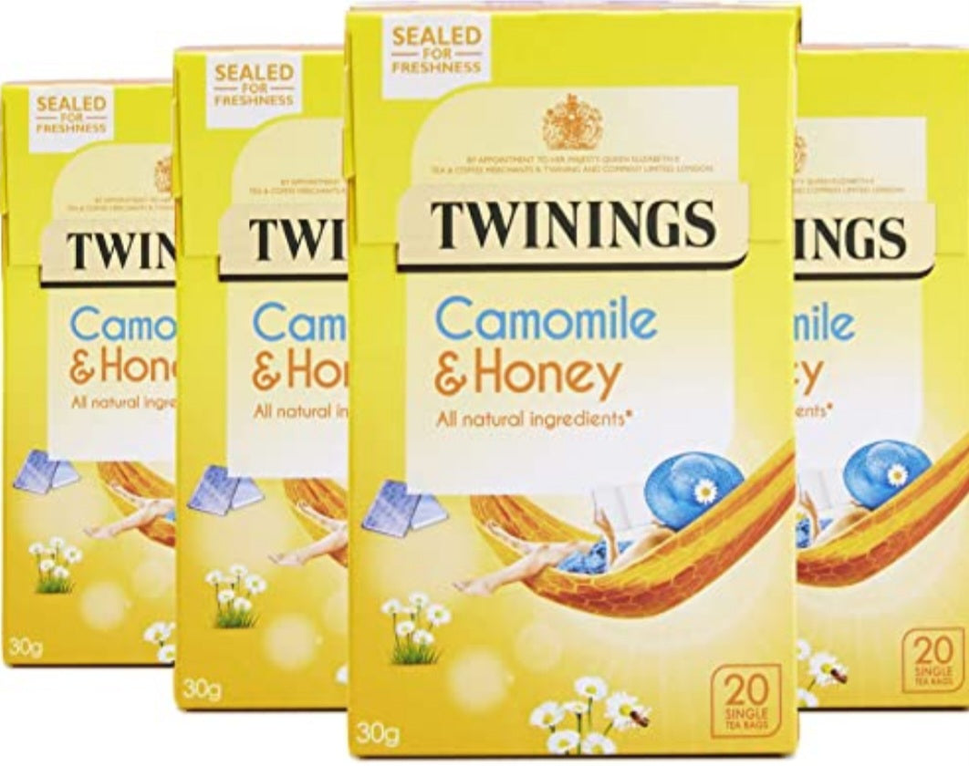 Unwind with Twinings: The Blissful Benefits of Camomile and Honey Tea Multipack