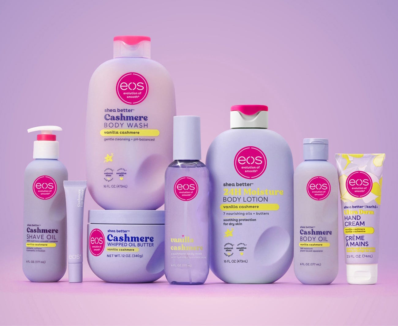 EOS Vanilla Cashmere Collection