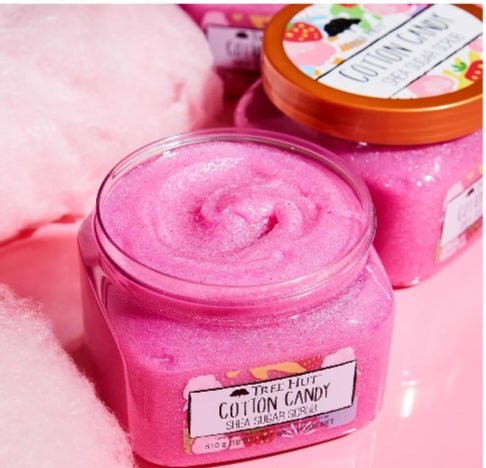 Tree Hut Cotton Candy Shea Sugar Scrub, 510 Grams