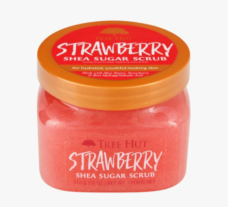 Treehut Strawberry Shea Sugar Scrub