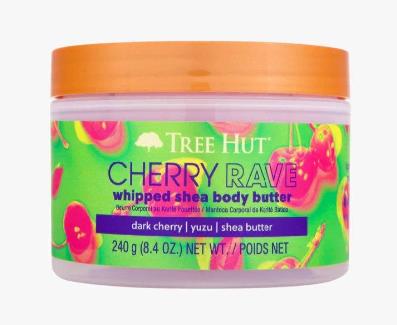 Treehut cherry rave whipped body butter