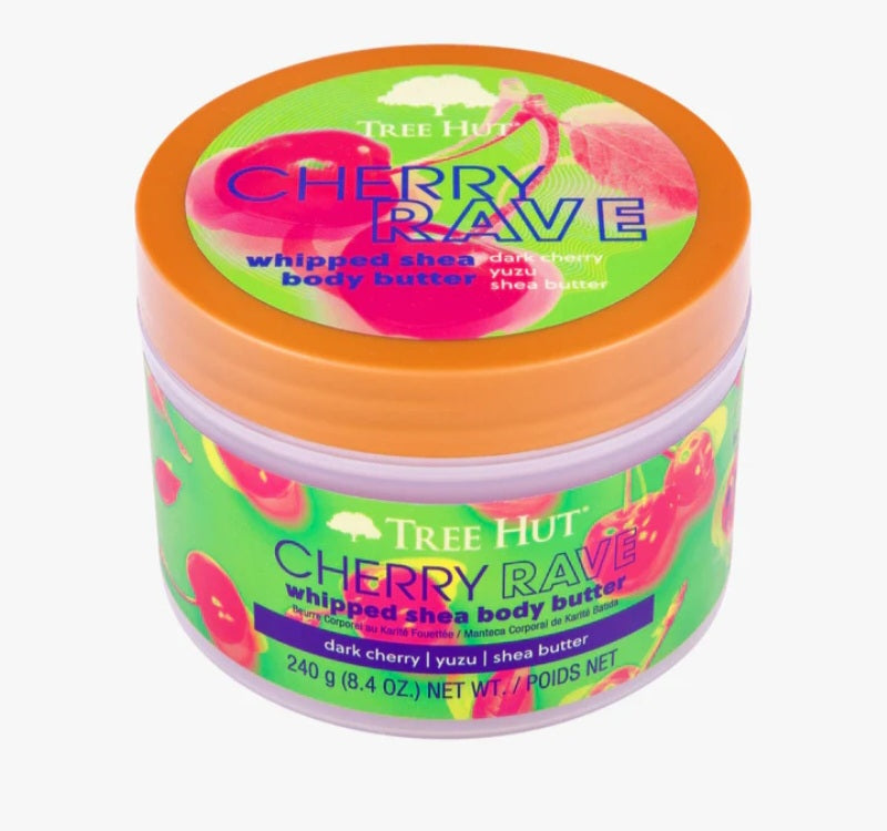 Treehut cherry rave whipped body butter