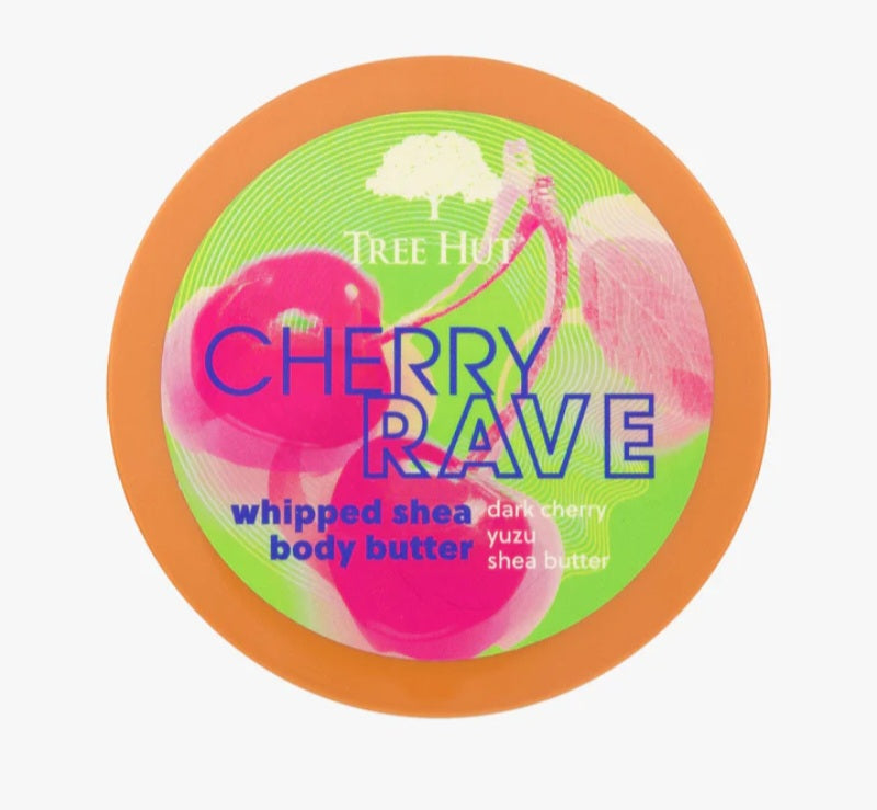Treehut cherry rave whipped body butter