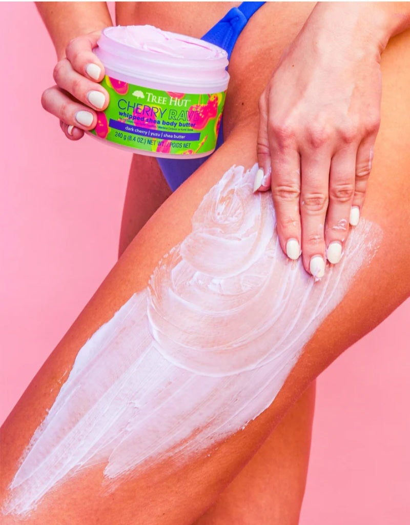 Treehut cherry rave whipped body butter