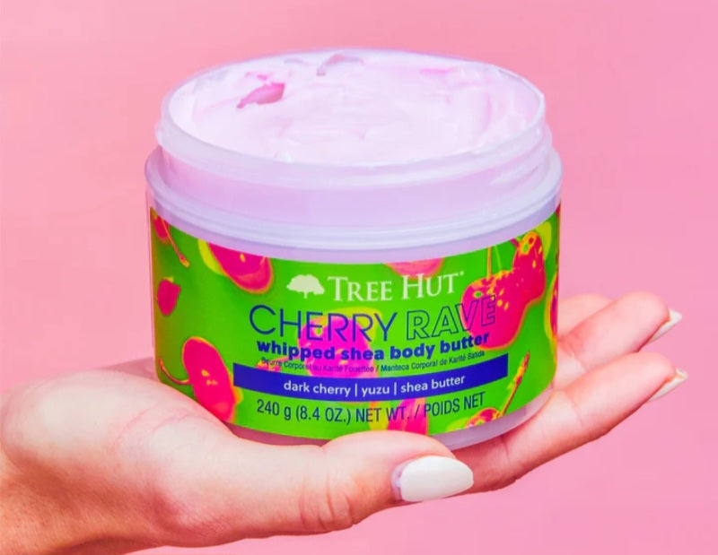 Treehut cherry rave whipped body butter