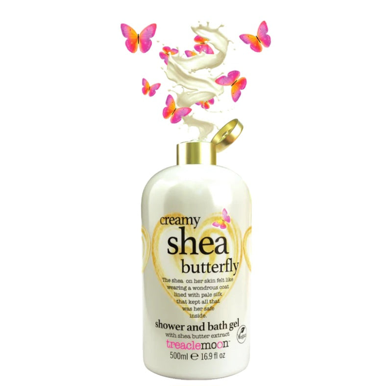 Creamy Shea Butterfly Shower & Bath Gel 500ml