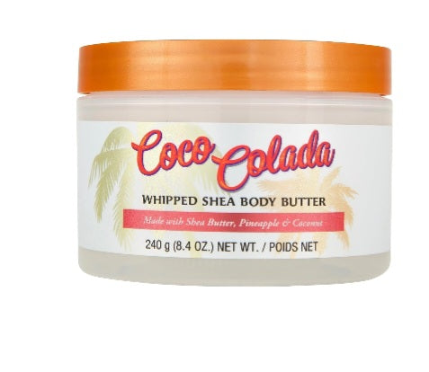 Tree Hut Coco Colada Whipped Shea Body Butter, 8.4oz, with Natural Shea Butter for Nourishing Essential Body Care