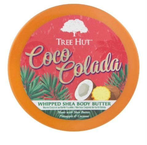 Tree Hut Coco Colada Whipped Shea Body Butter, 8.4oz, with Natural Shea Butter for Nourishing Essential Body Care