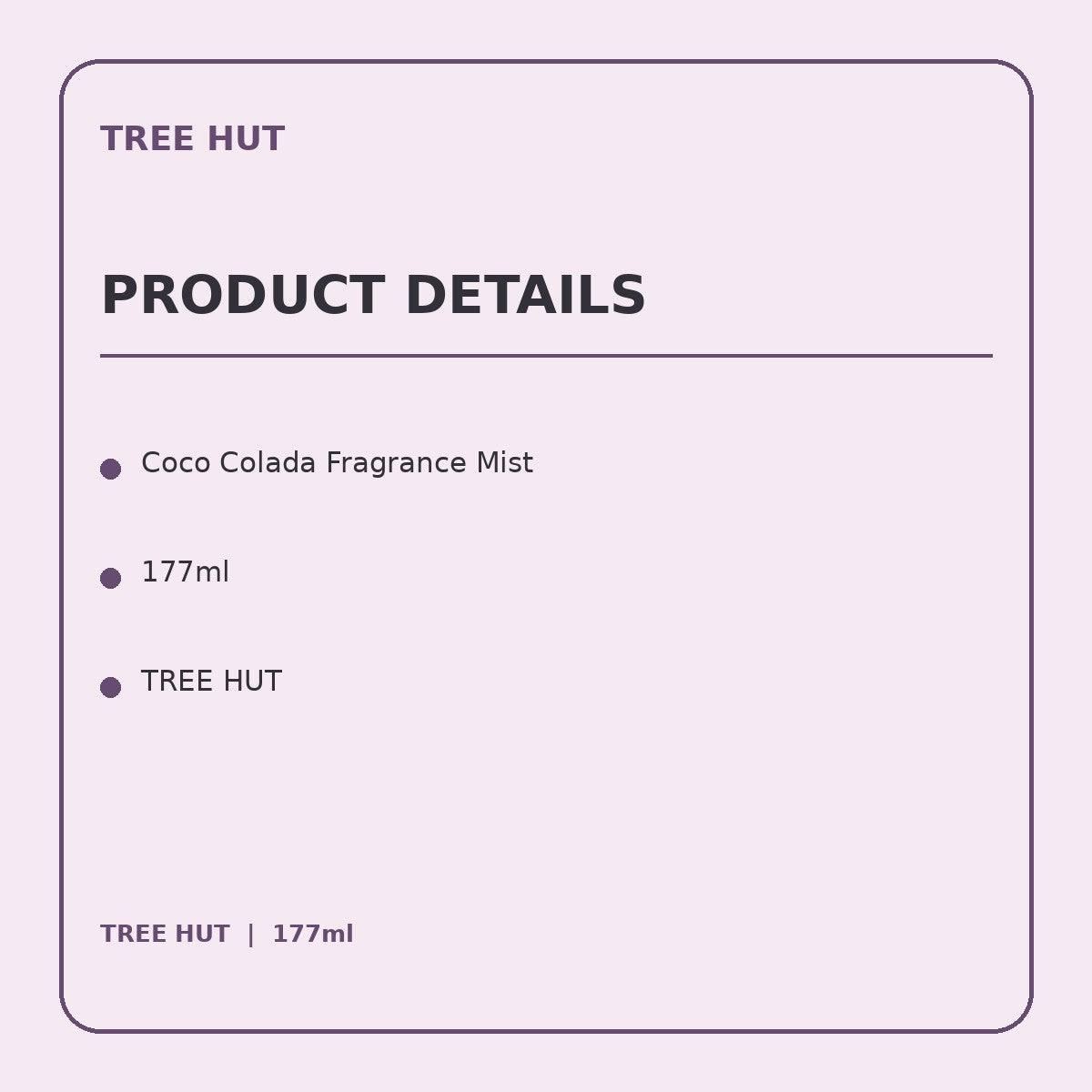 coco mist product information panel 1