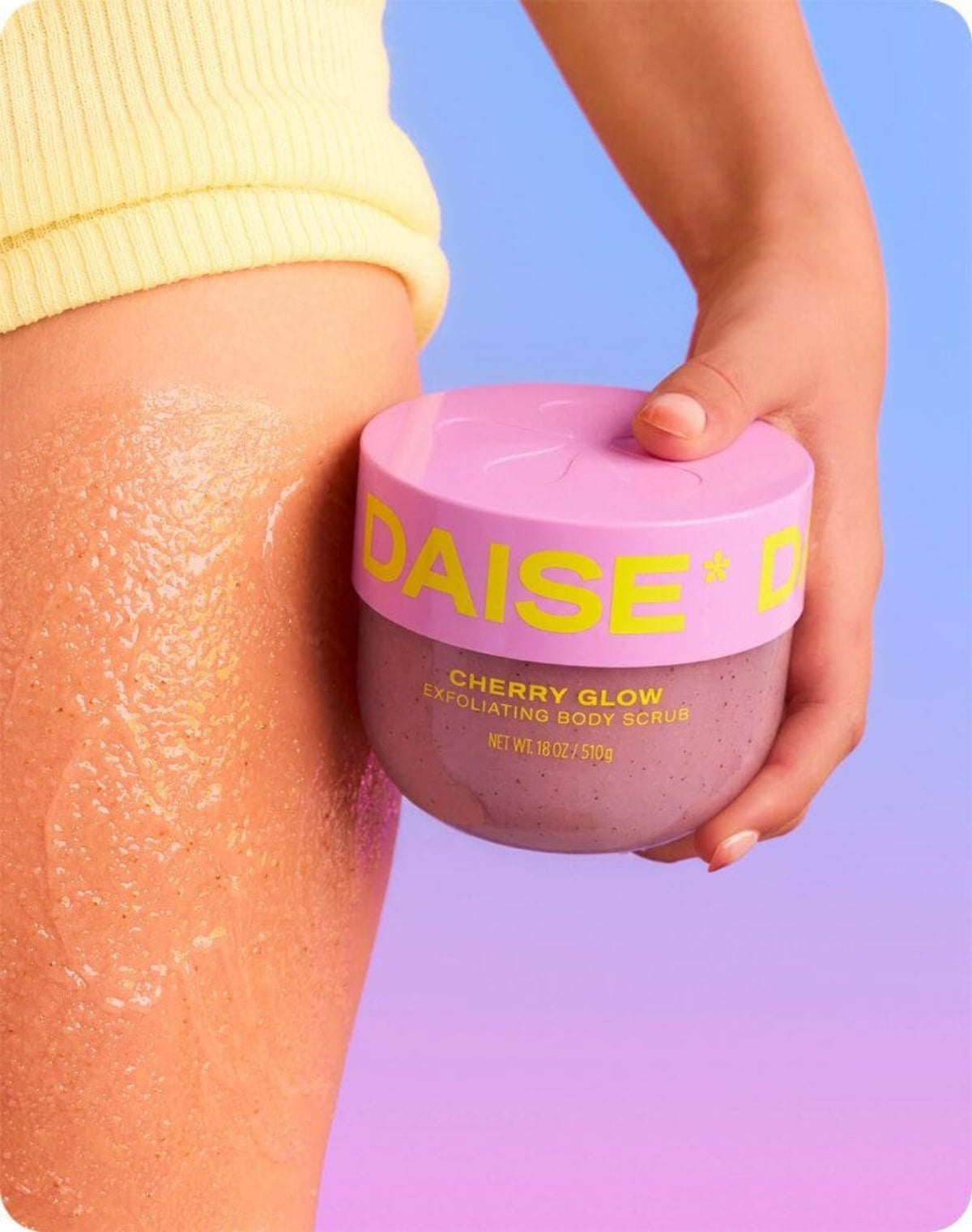 Daise Cherry Glow Exfoliating Body Scrub 510g