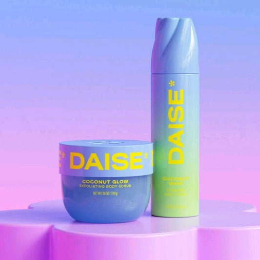 Daise Coconut Glow Exfoliating Body Scrub 510g
