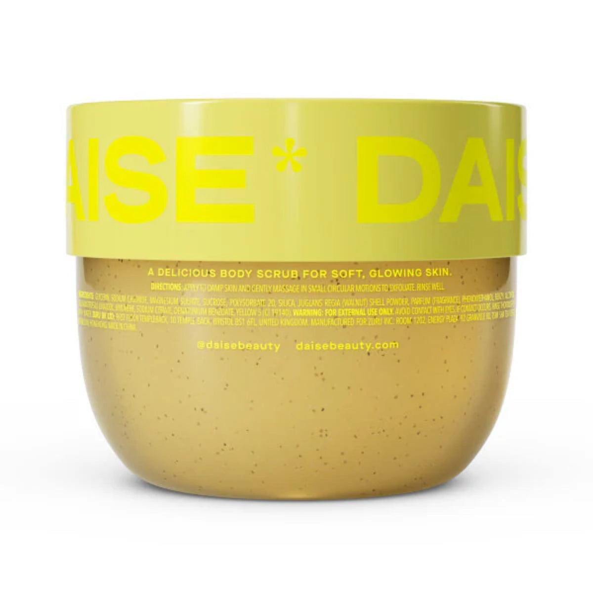 DAISE Pineapple Glow Exfoliating Body Scrub 510g back