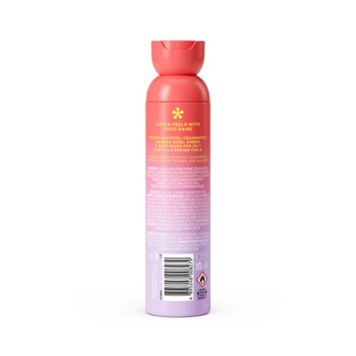 DAISE XOXO Rose & Amber All Body Spray & Deodorant 120ml back