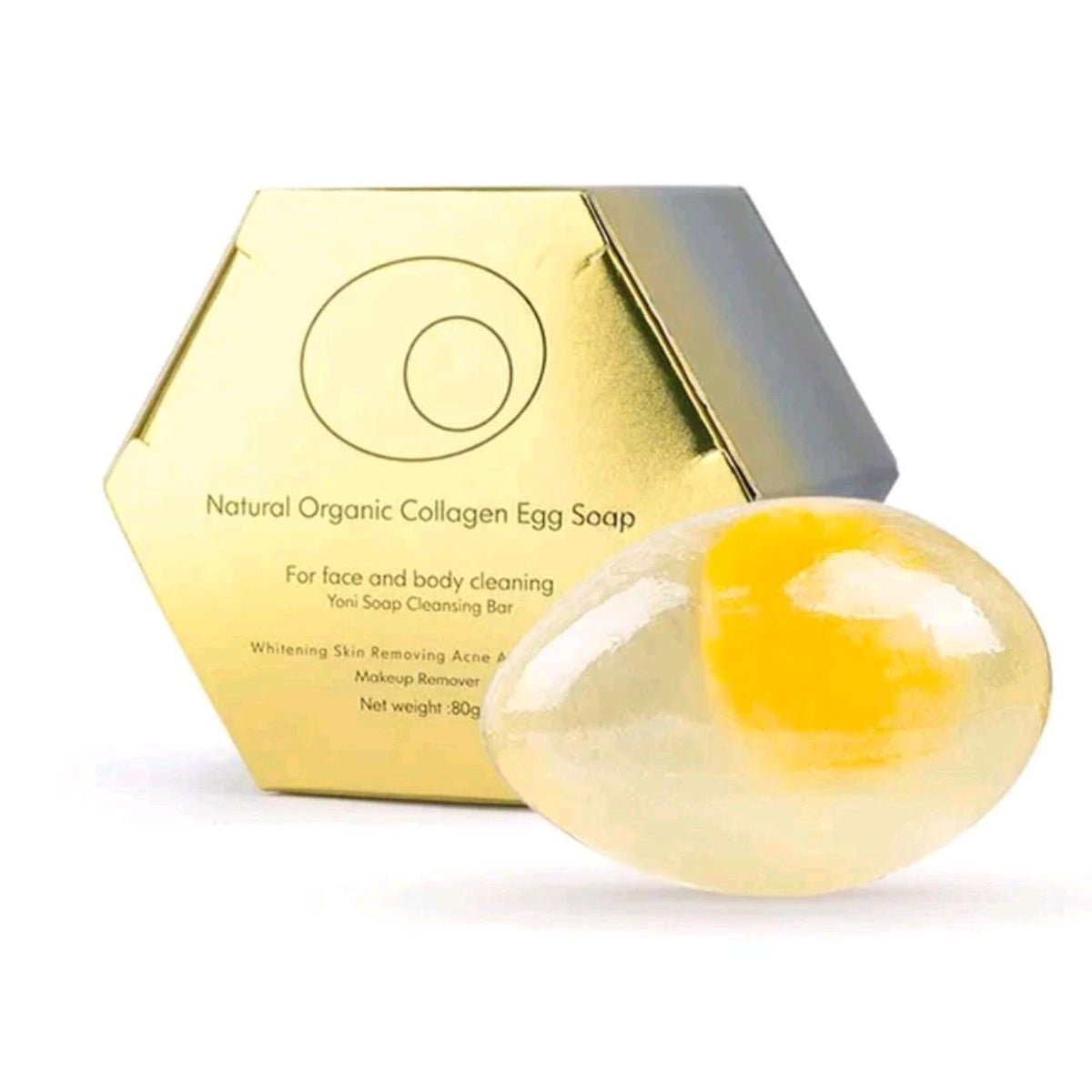 Translucent egg soap product image