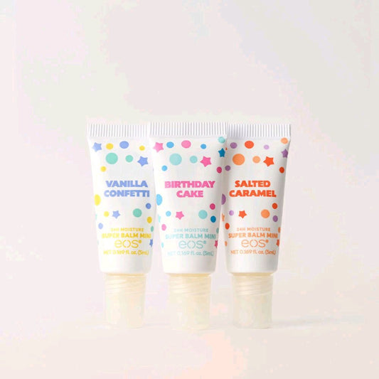 EOS Crème de la Crème Super Balm Minis 3-Pack three-tubes