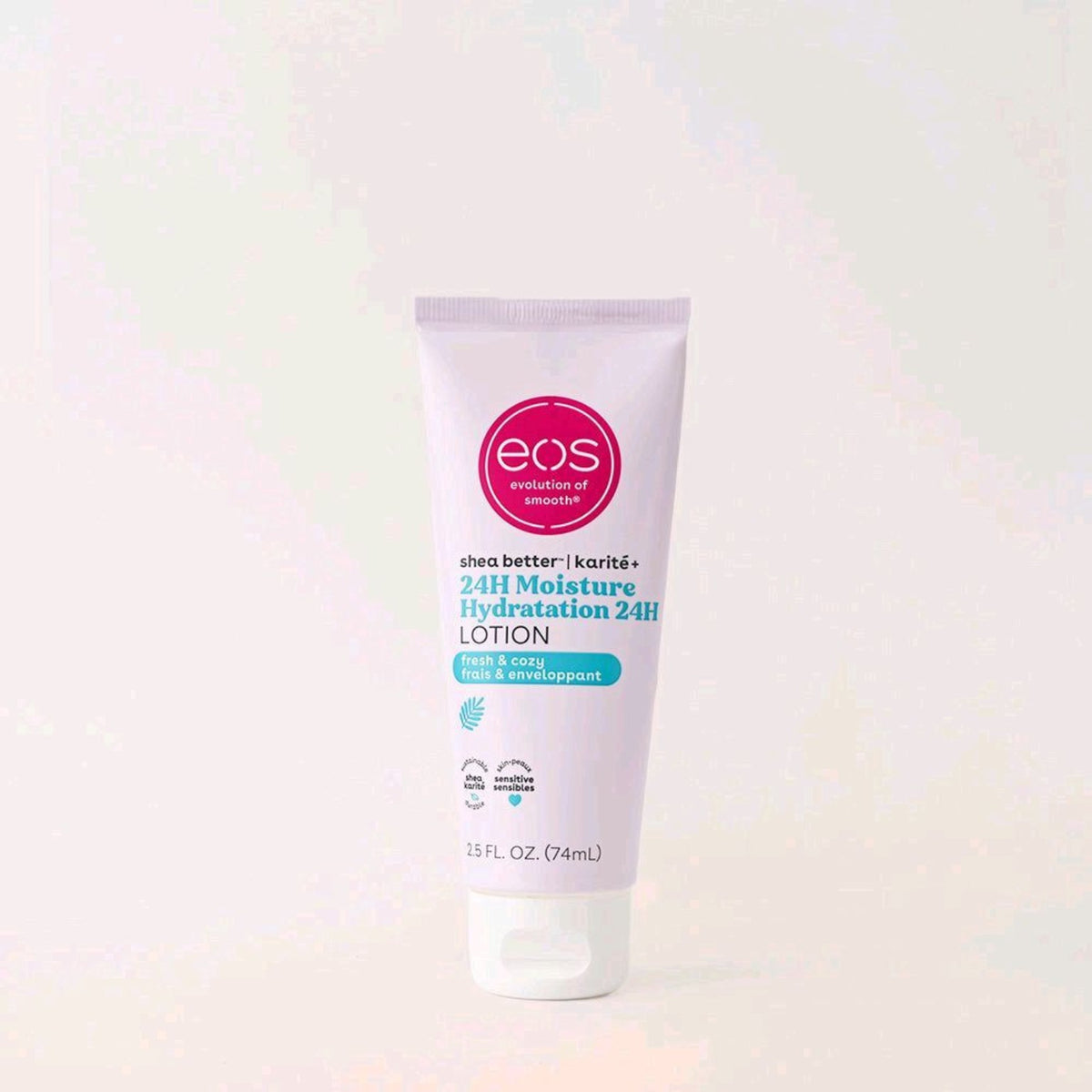 EOS Fresh & Cozy travel size body lotion 74ml