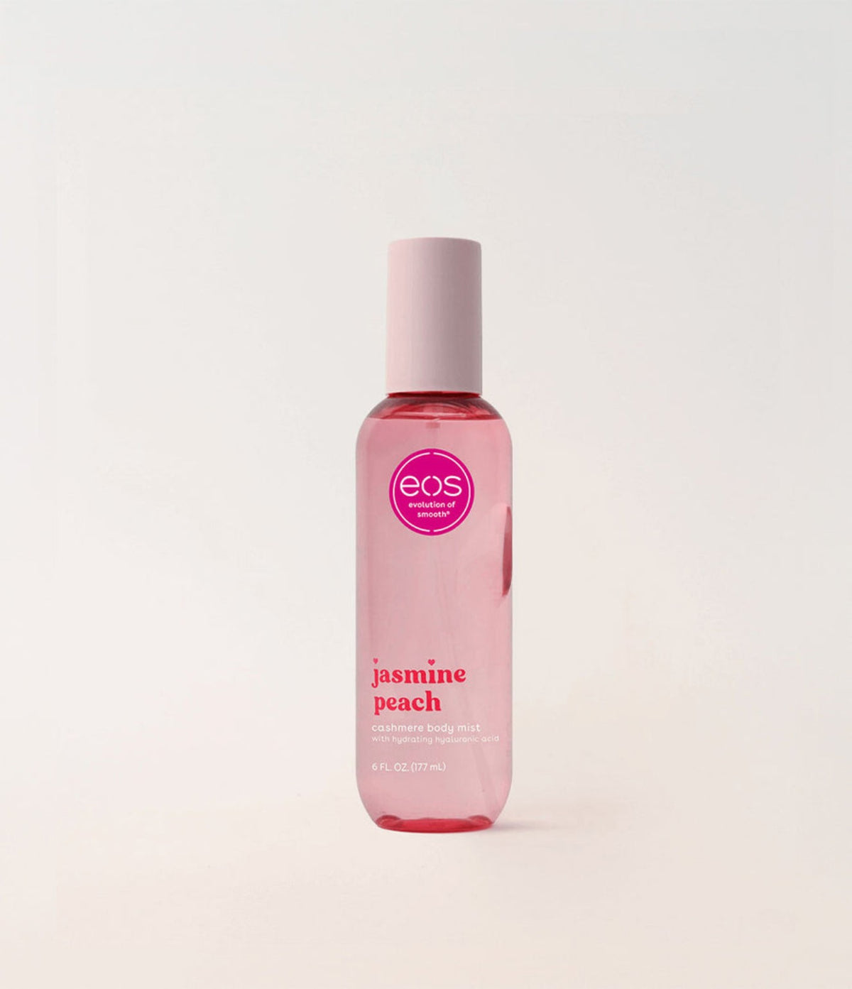 EOS Jasmine Peach Cashmere Body Mist 177ml individual bottle