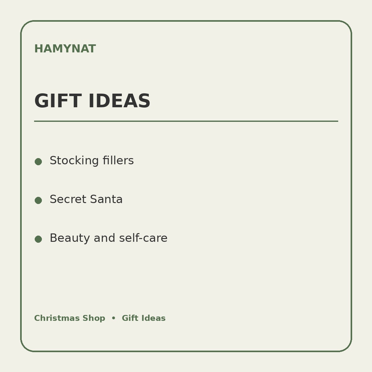 christmas shop product information graphic 1