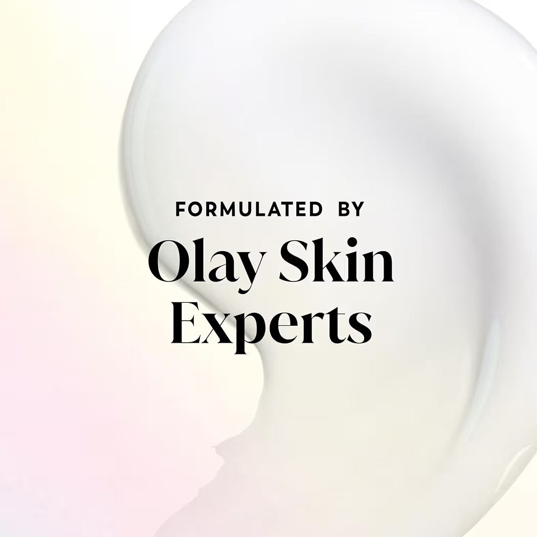HAMYNAT Olay Renewing Retinol Serum Complex body wash featuring a smooth, creamy white texture and expert branding.