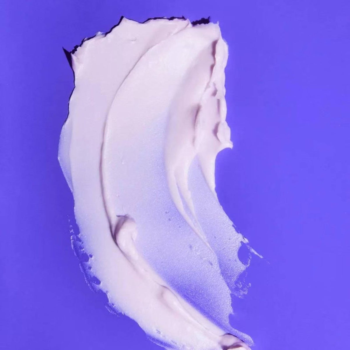 HAMYNAT Tree Hut Moonlight Glow whipped shea body butter cream texture swirl on a vibrant purple background
