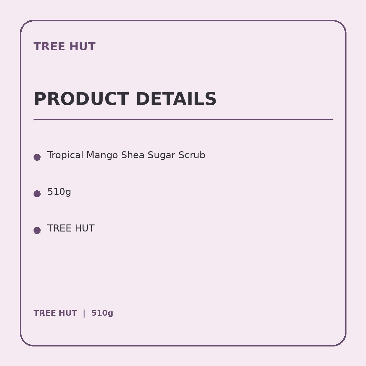 mango scrub product information panel 1