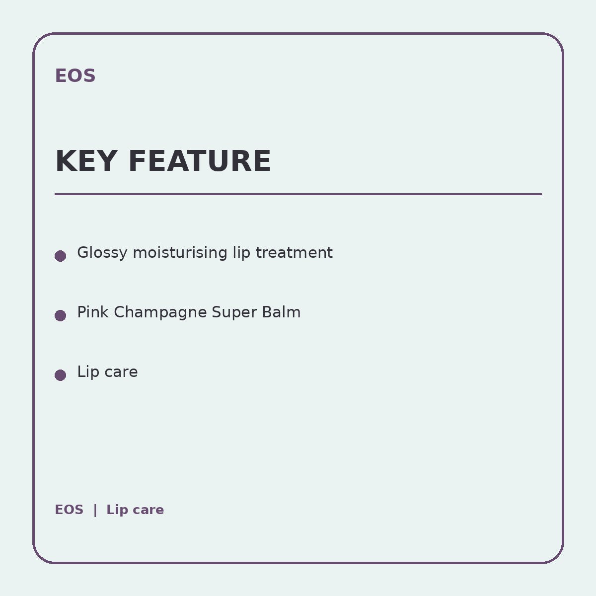 pink balm product information panel 2