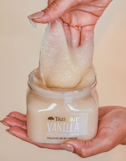 Tree Hut Vanilla Shea SugarBody Scrub. 18 oz. 510g