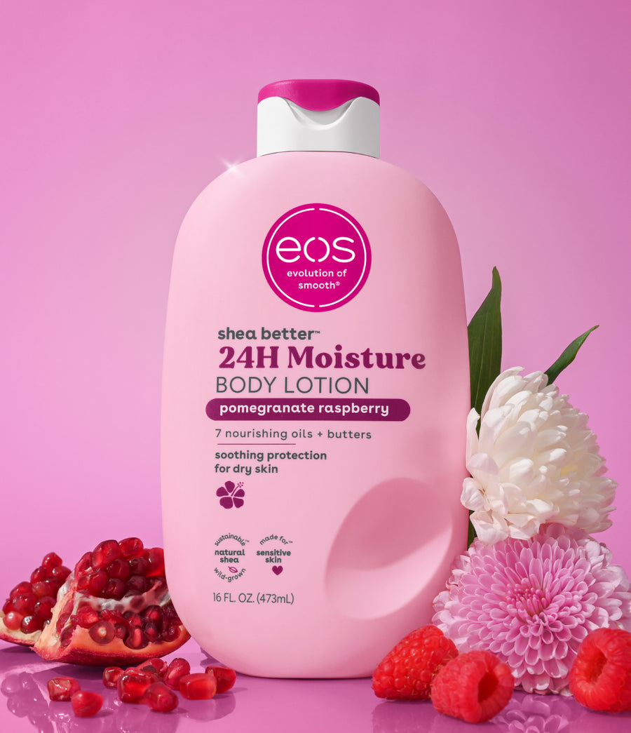 eos Shea Better 24H Moisture Body Lotion Collection