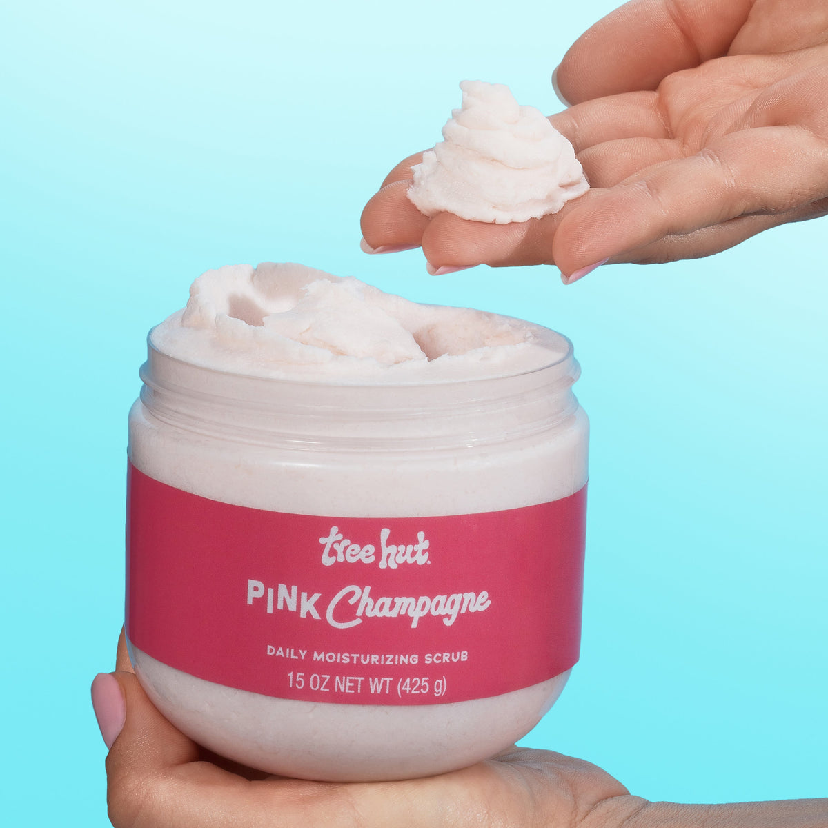 Tree Hut Pink Champagne Daily Moisturizing Scrub 15oz