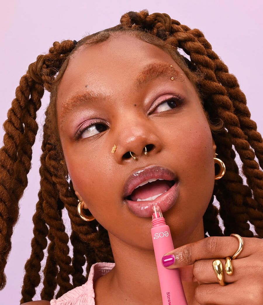 EOS Strawberry Milk Dewy Lip Shine