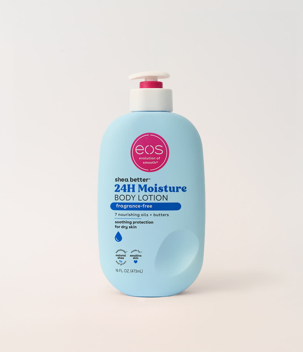 eos Shea Better 24H Moisture Body Lotion Collection