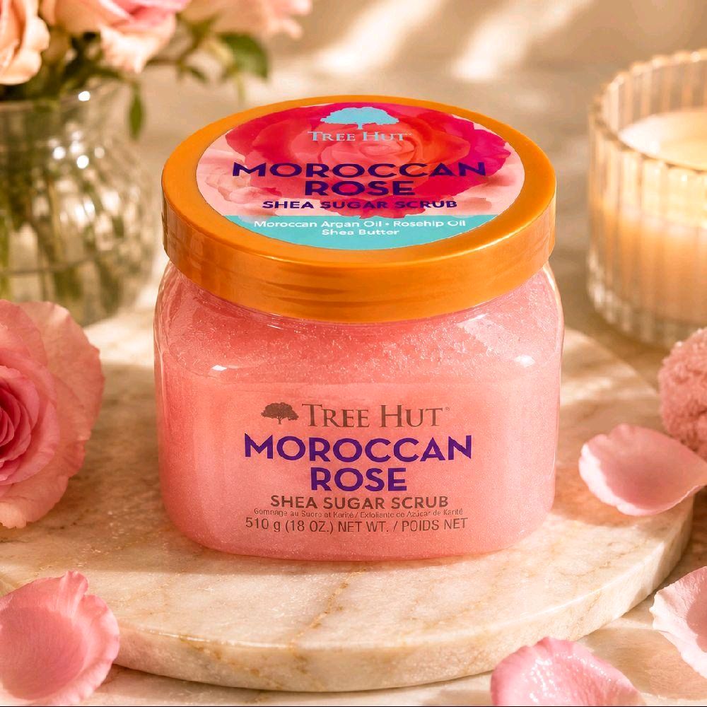 Tree Hut Moroccan Rose Body Scrub 510g