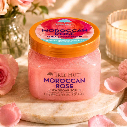 Tree Hut Moroccan Rose Body Scrub 510g