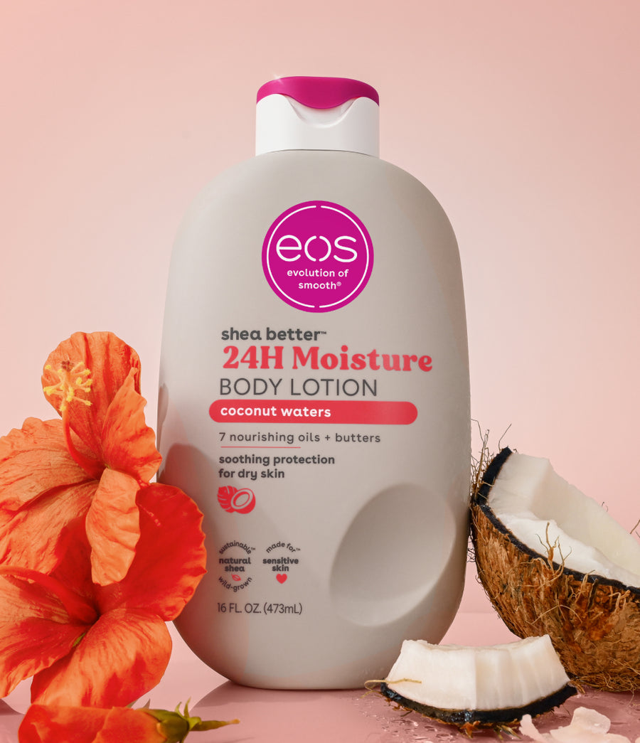 eos Shea Better 24H Moisture Body Lotion Collection