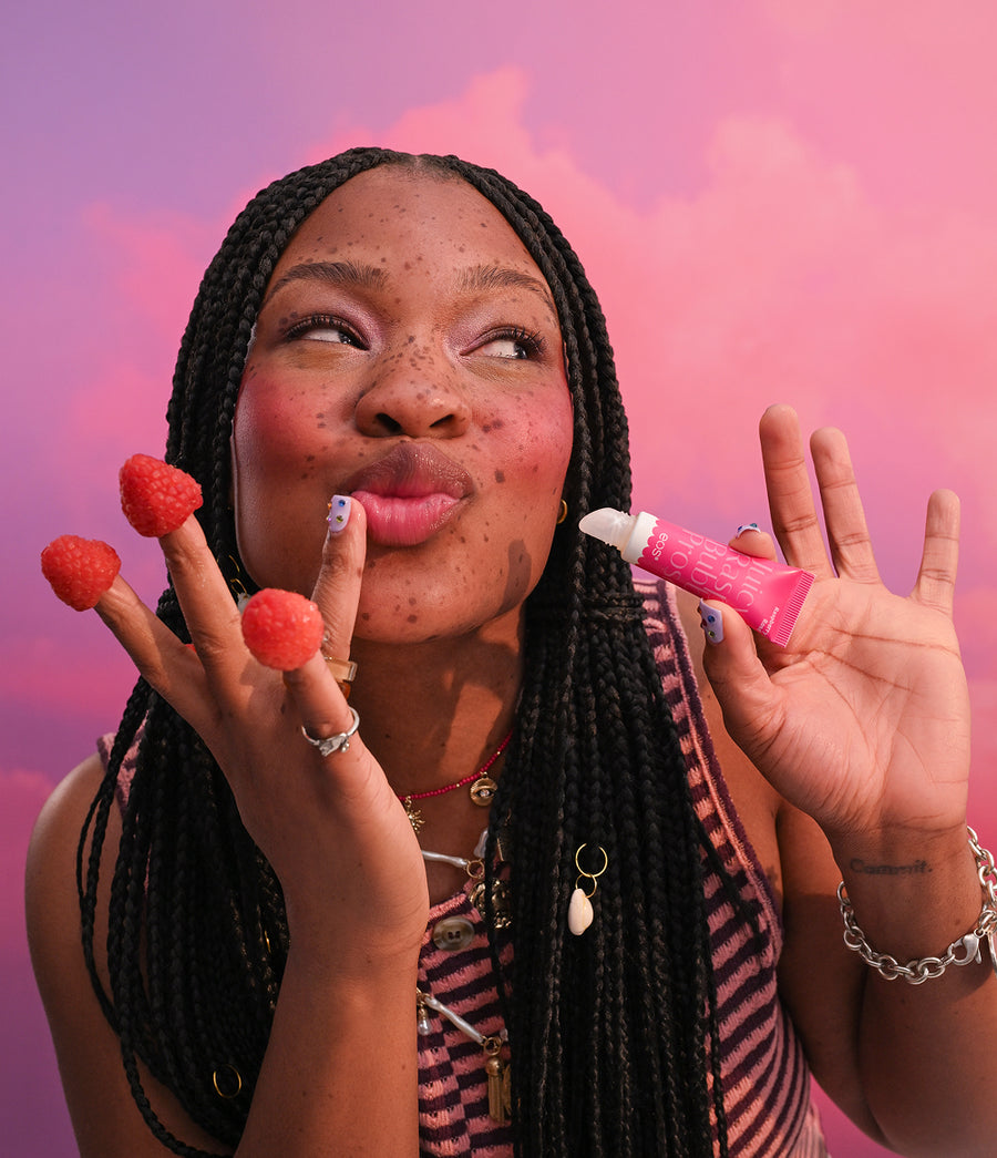 EOS Raspberry Rosé Super Balm